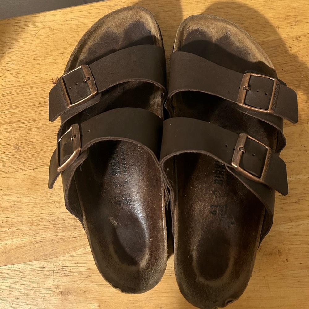 Mocha Birkenstocks